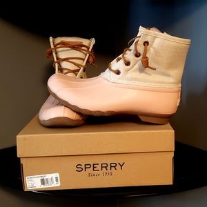 Sperry Boots Rose/Oat